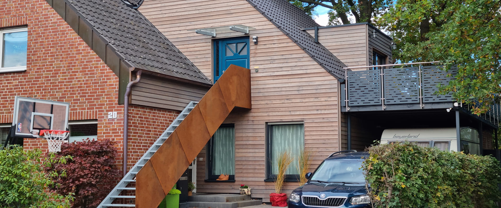 Holzfassade