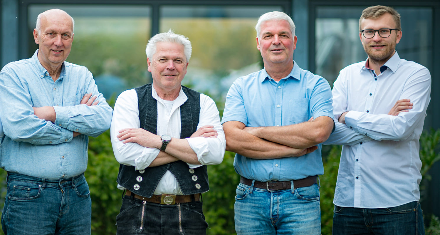 Mitarbeiter-Gruppenfoto